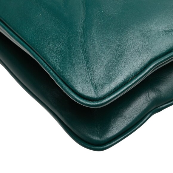GUCCI Green Leather Shoulder Bag - Picture 12 of 16